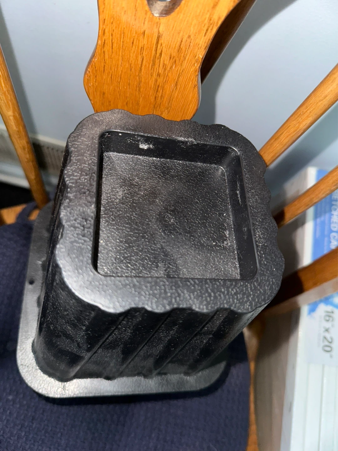 Mainstays Black Bed Risers (4 Pack) - photo 2