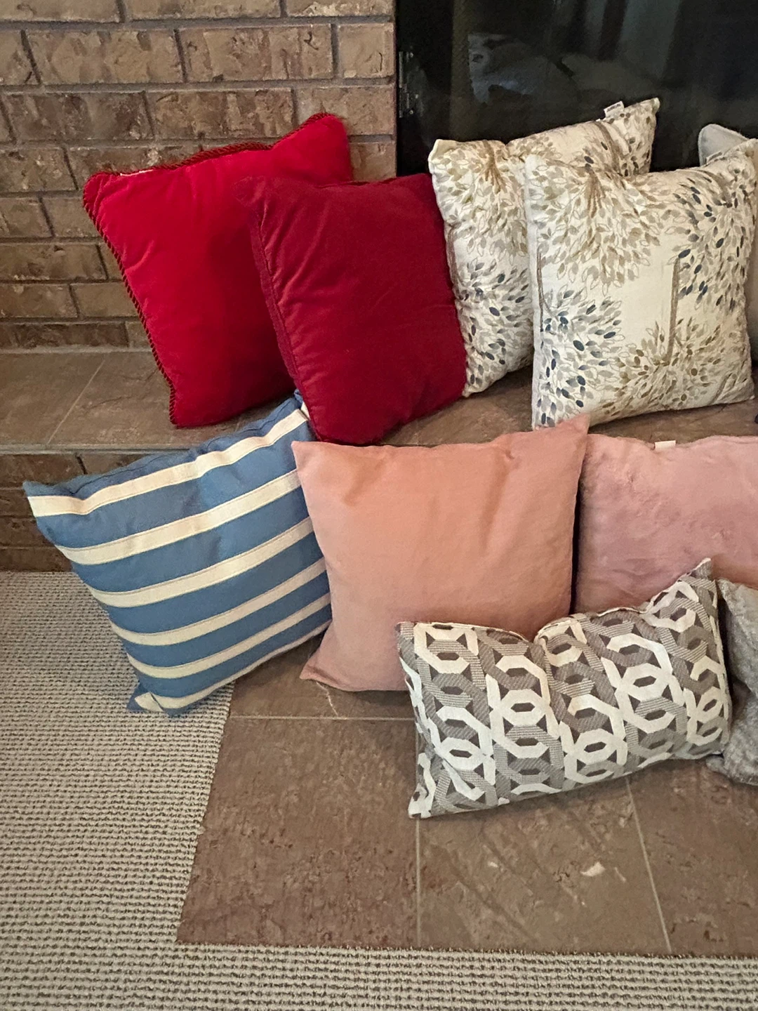 Assorted Decorative Throw Pillows - photo 5