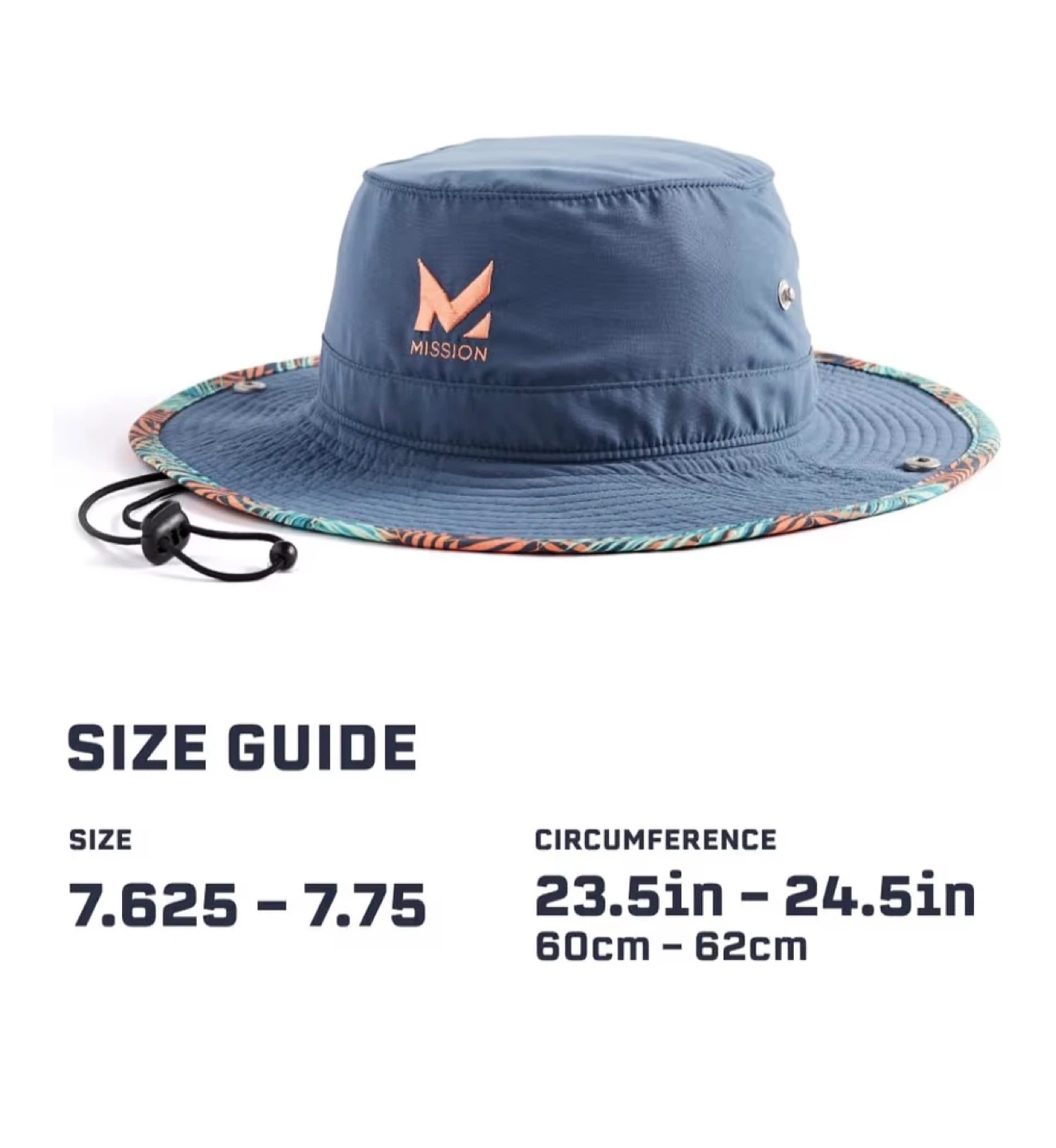 Mission Bucket Hat - Size 7.625-7.75 - photo 5