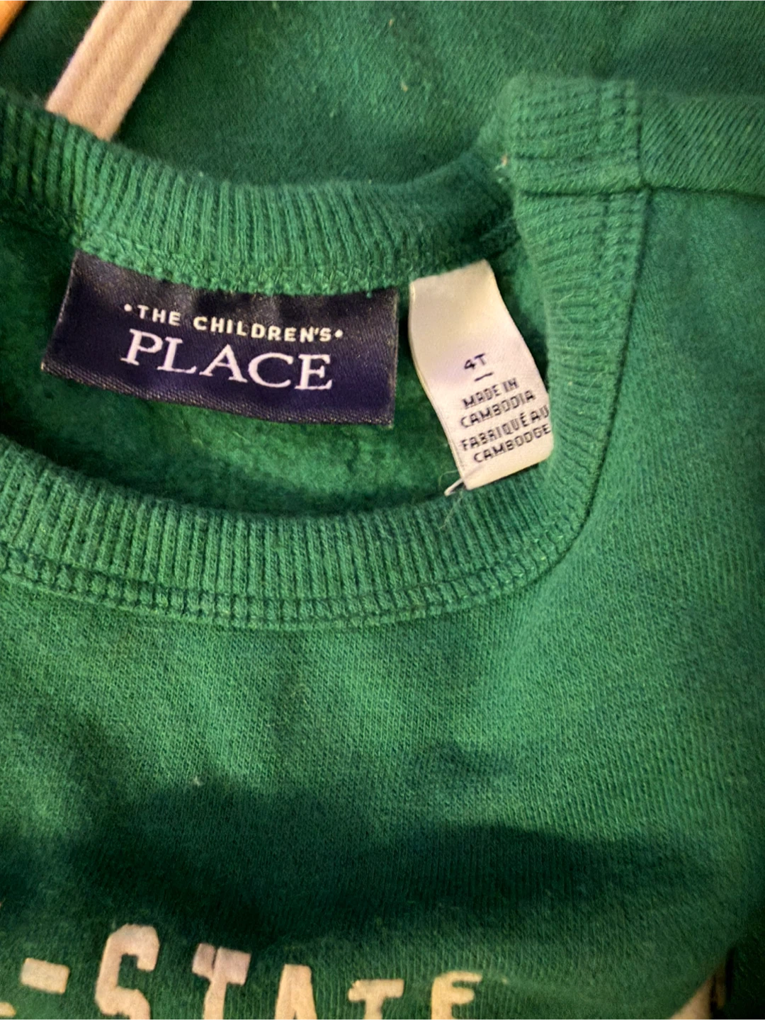 The Children's Place Green "All-League" Sweat Set Size 4T - photo 3