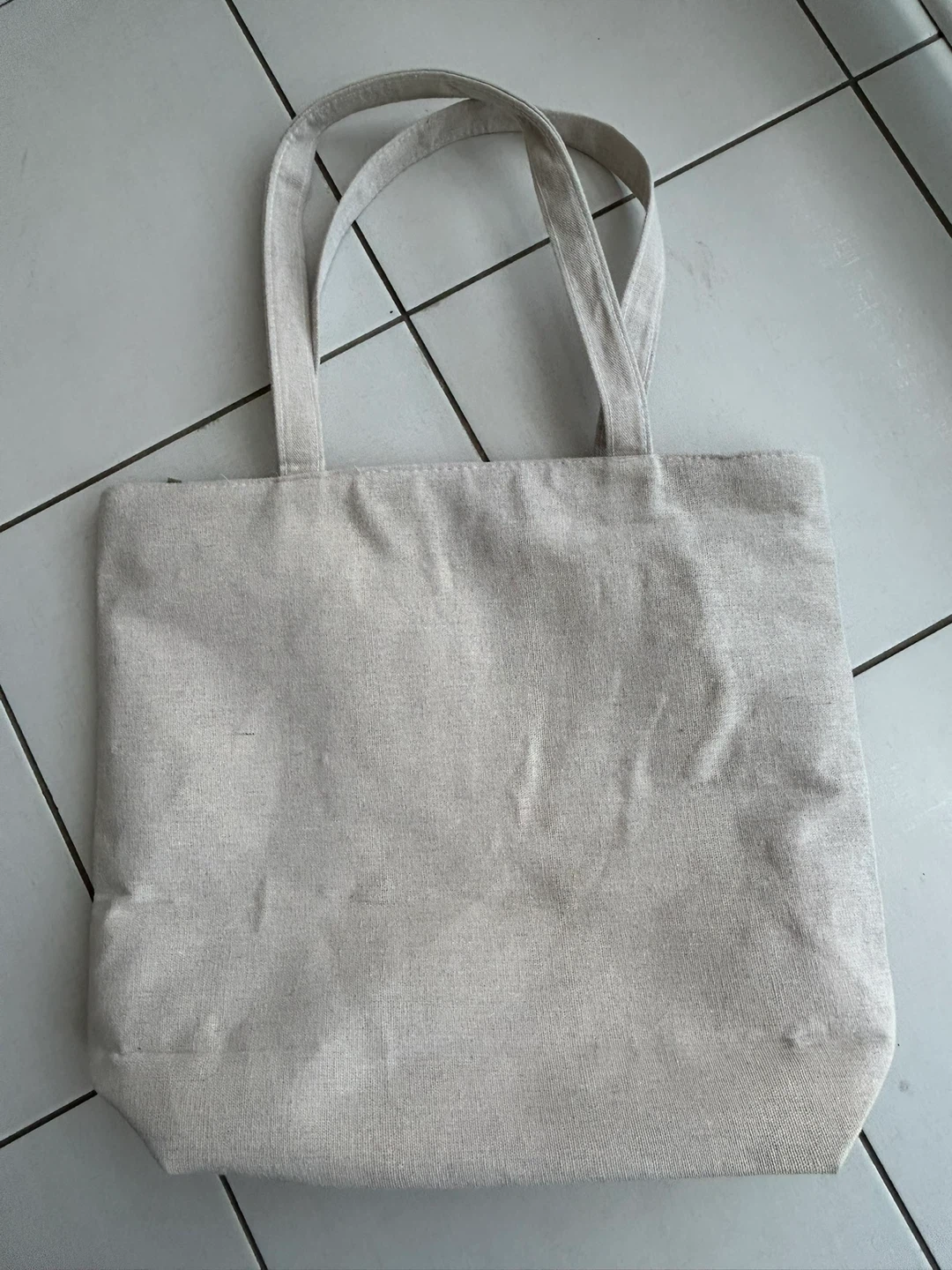 Preowned Tote Bag w/ Landscape Print Reuseable Zipper - photo 2
