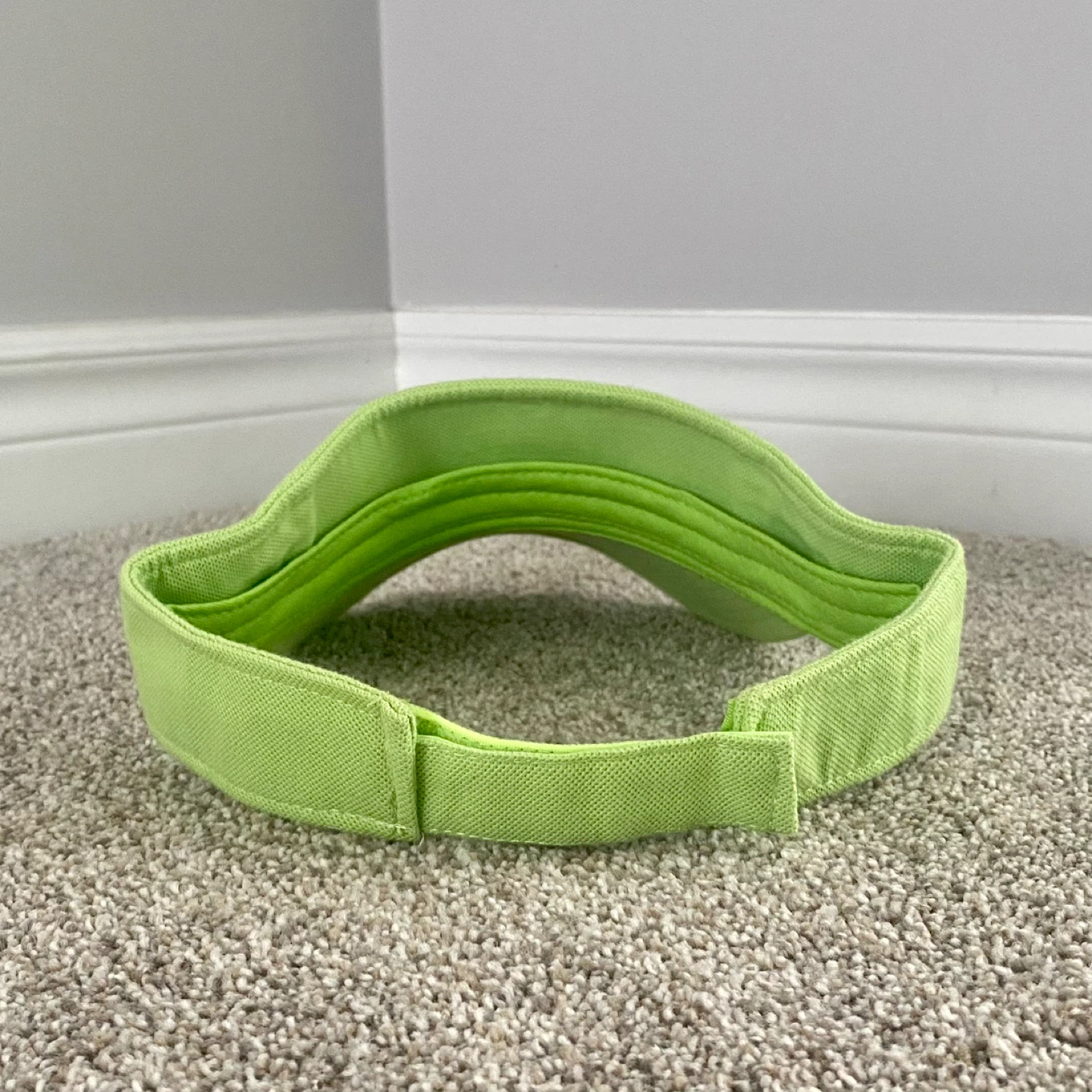 Lime Green Visor - photo 2