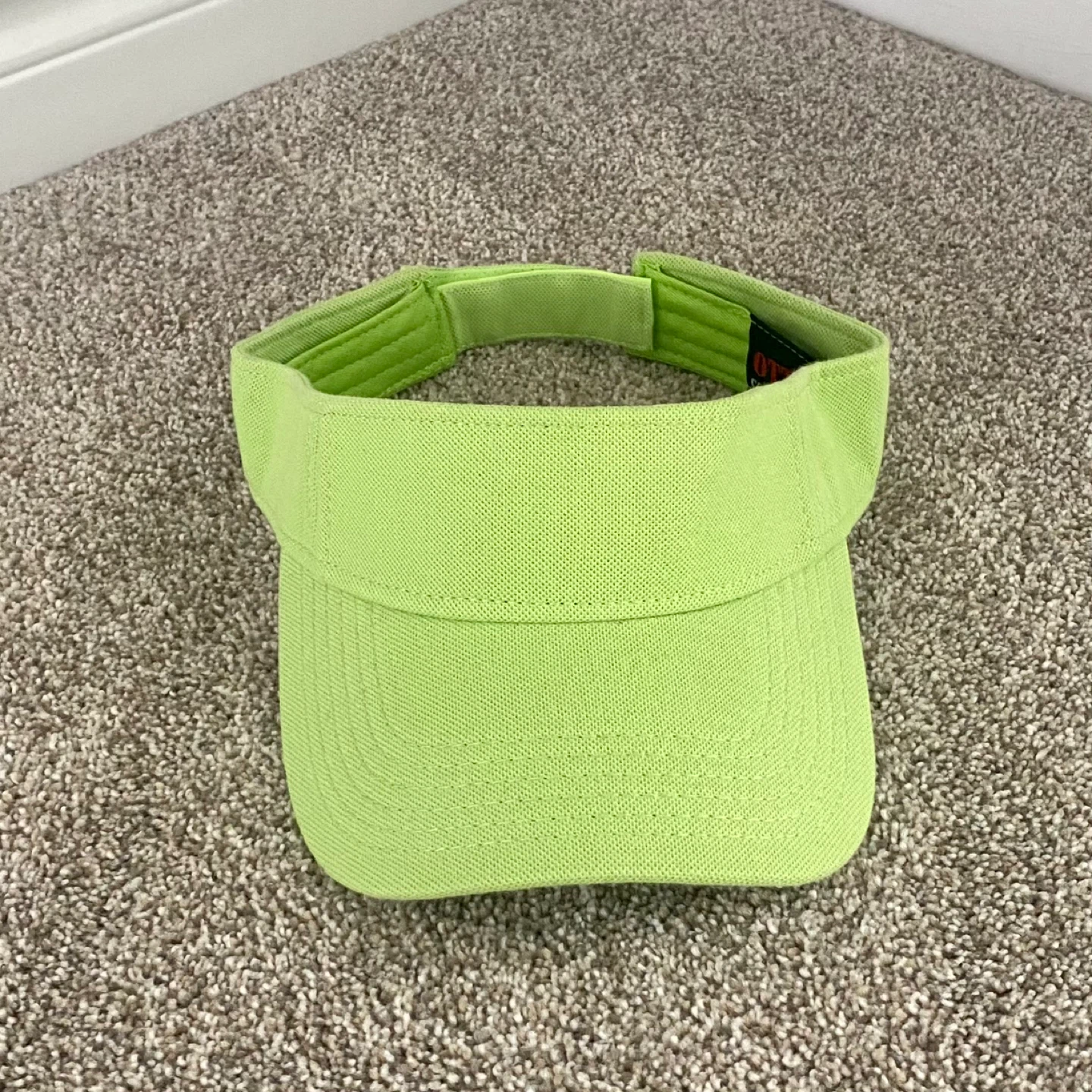 Lime Green Visor