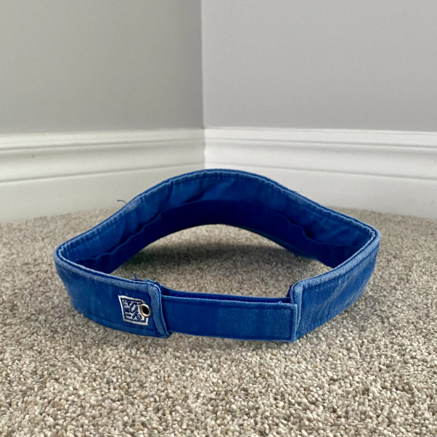 The Game Royal Blue Washed Cotton Visor Hat - photo 2