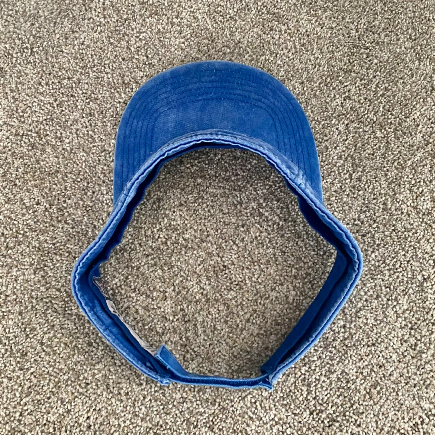 The Game Royal Blue Washed Cotton Visor Hat - photo 3