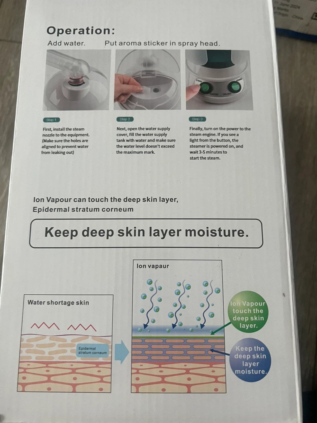 Nano Ion Hot Mist Facial Steamer with Extendable Arm - photo 2
