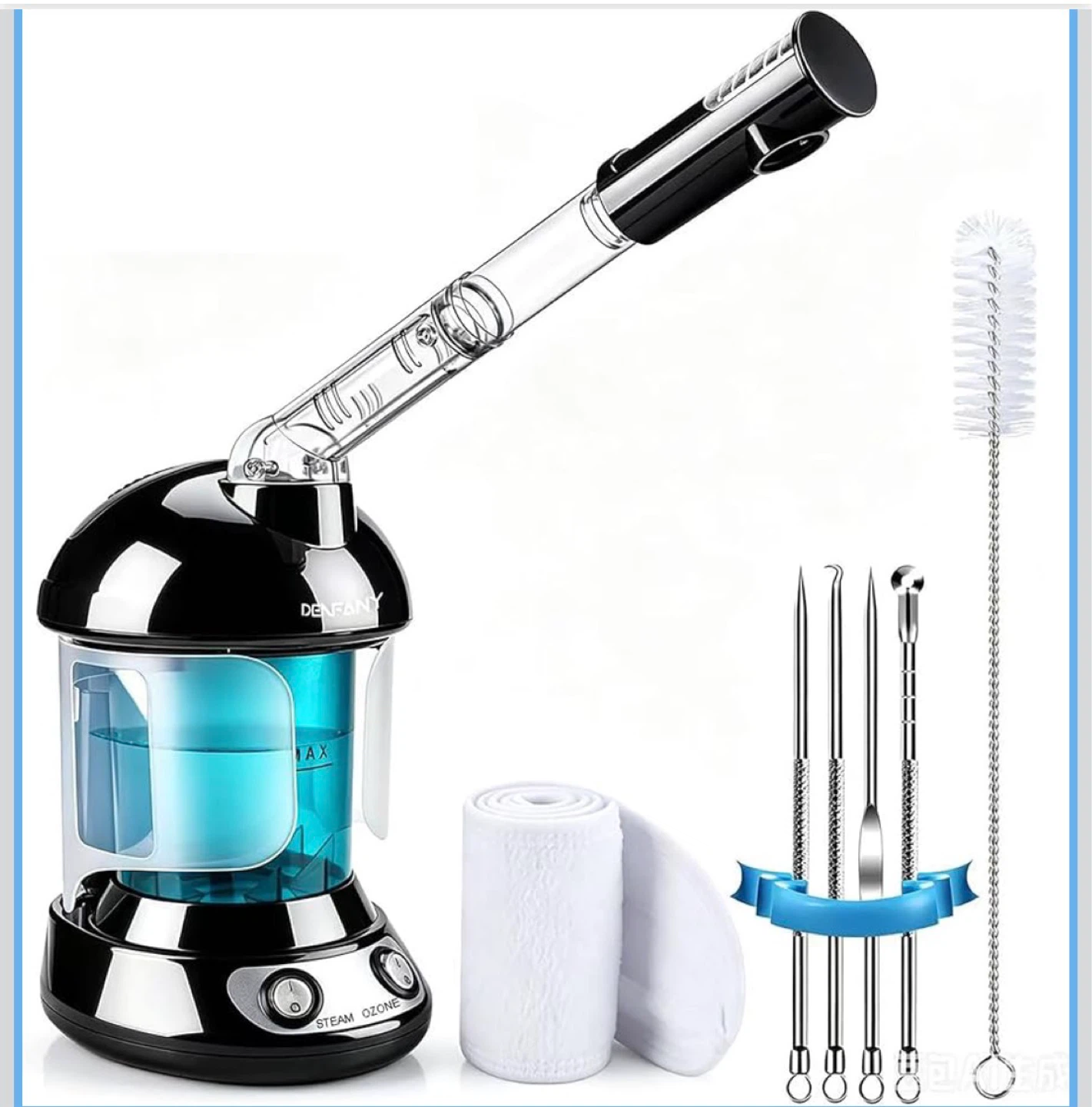Nano Ion Hot Mist Facial Steamer with Extendable Arm - photo 3