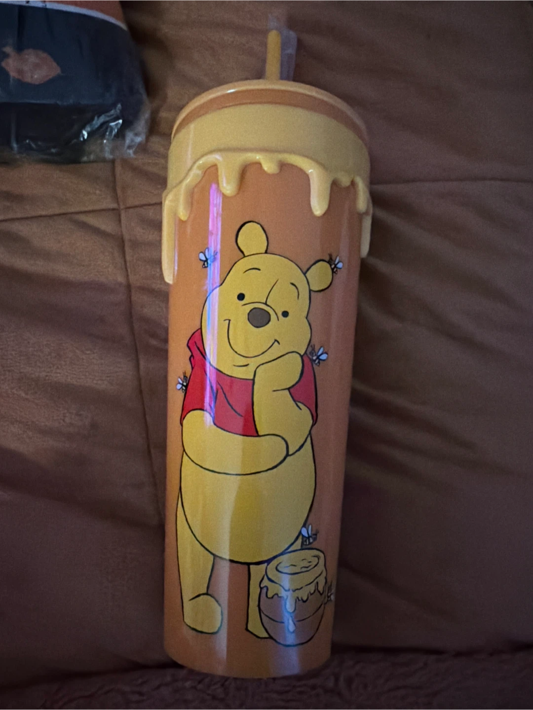 Winnie the Pooh "You Had Me At Hunny" Tumbler with Straw