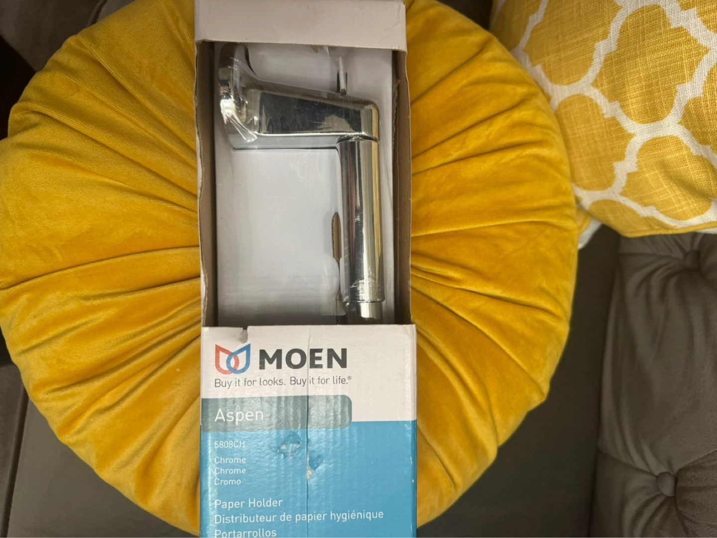Moen Aspen Chrome Paper Holder - photo 2