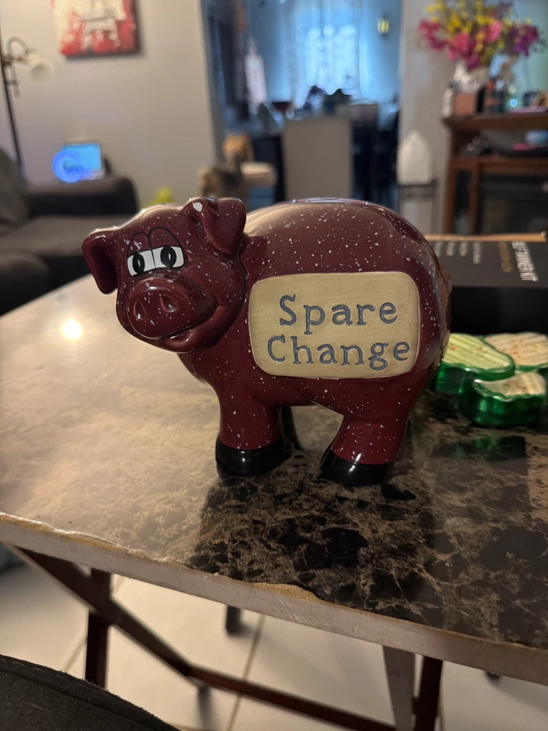 Piggy Bank - "Spare Change" Design