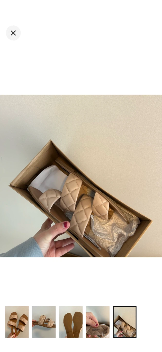 Steve Madden Quilted Slides - Size 8.5 - photo 5