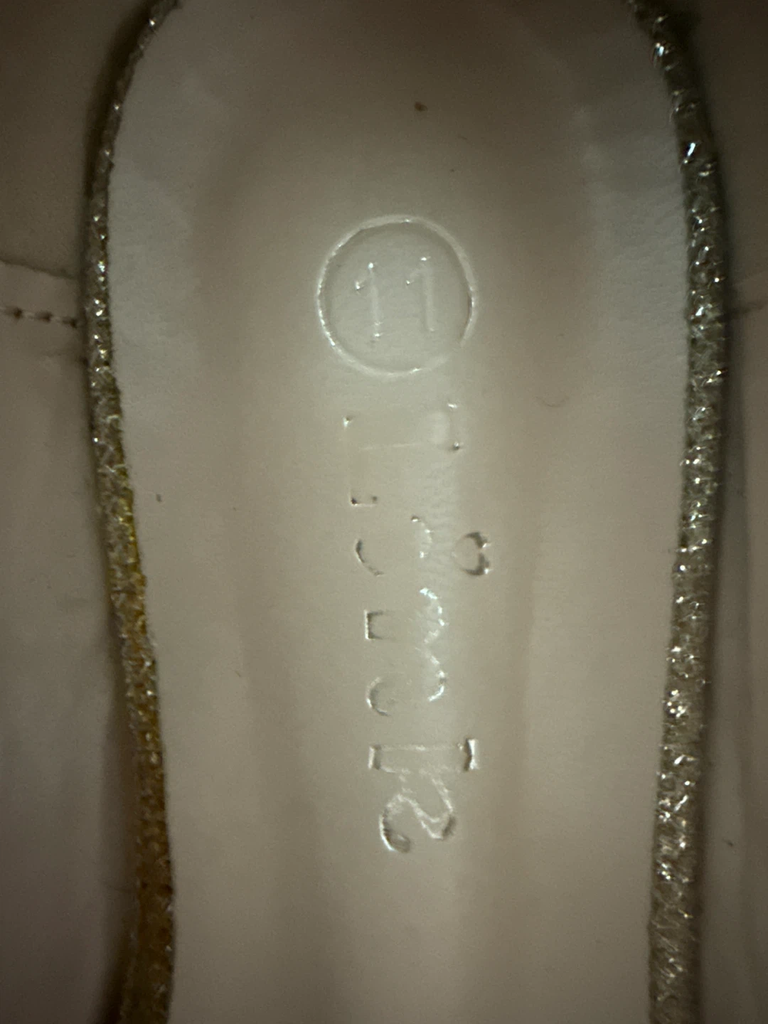 Girls Glitter Mary Jane Shoes Size 11 - photo 2