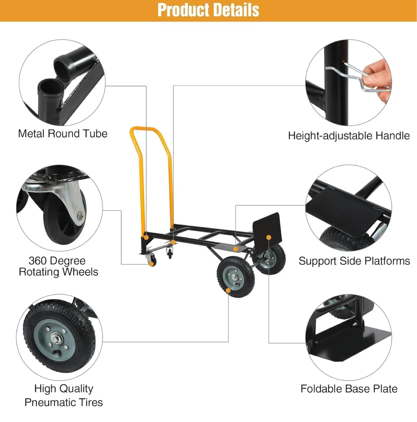 Convertible Hand Truck Dolly - photo 5