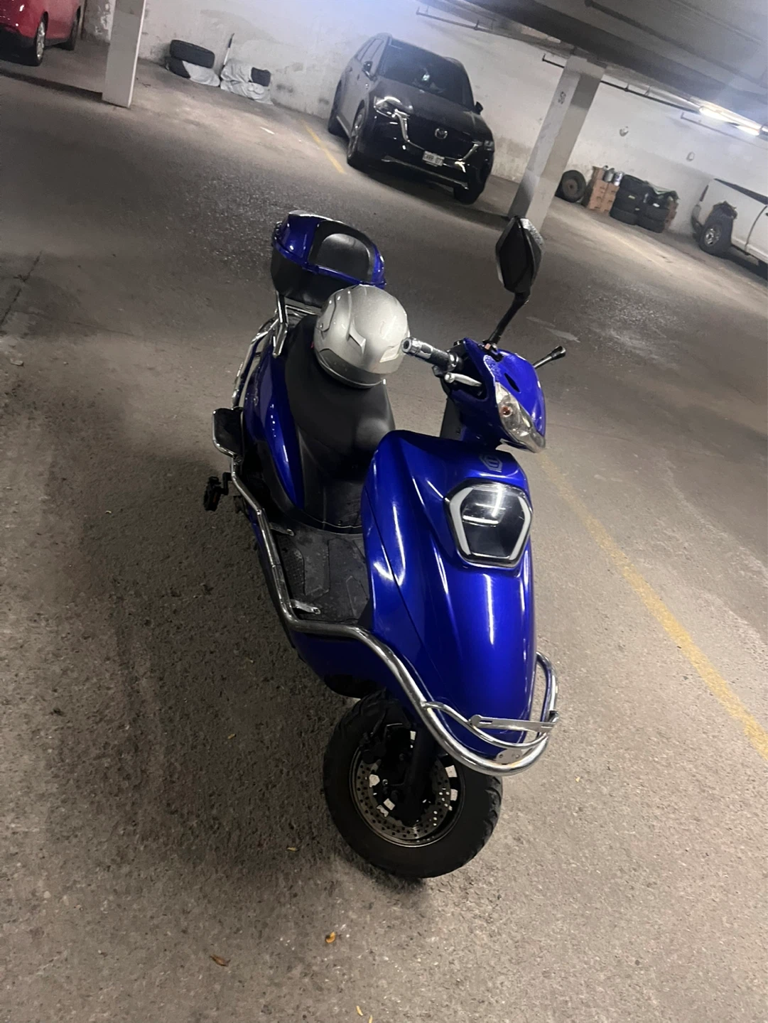 Blue Electric Scooter - photo 4