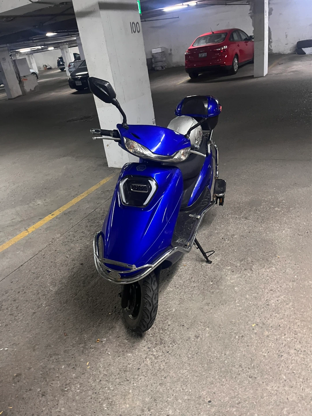 Blue Electric Scooter - photo 3
