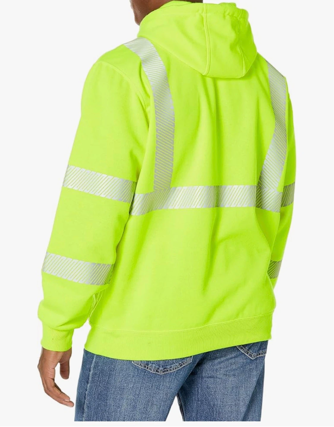 Hi-Vis Insulated Breathablexl size  xLined Hooded Sweatshirt - photo 5