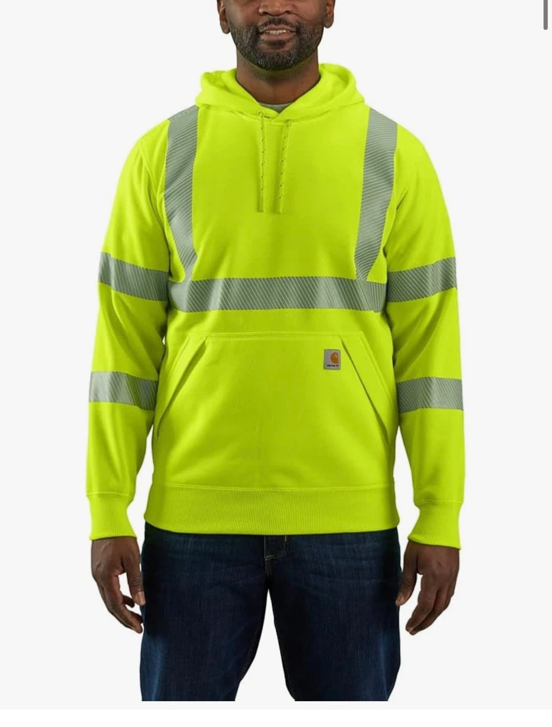 Hi-Vis Insulated Breathablexl size  xLined Hooded Sweatshirt - photo 3