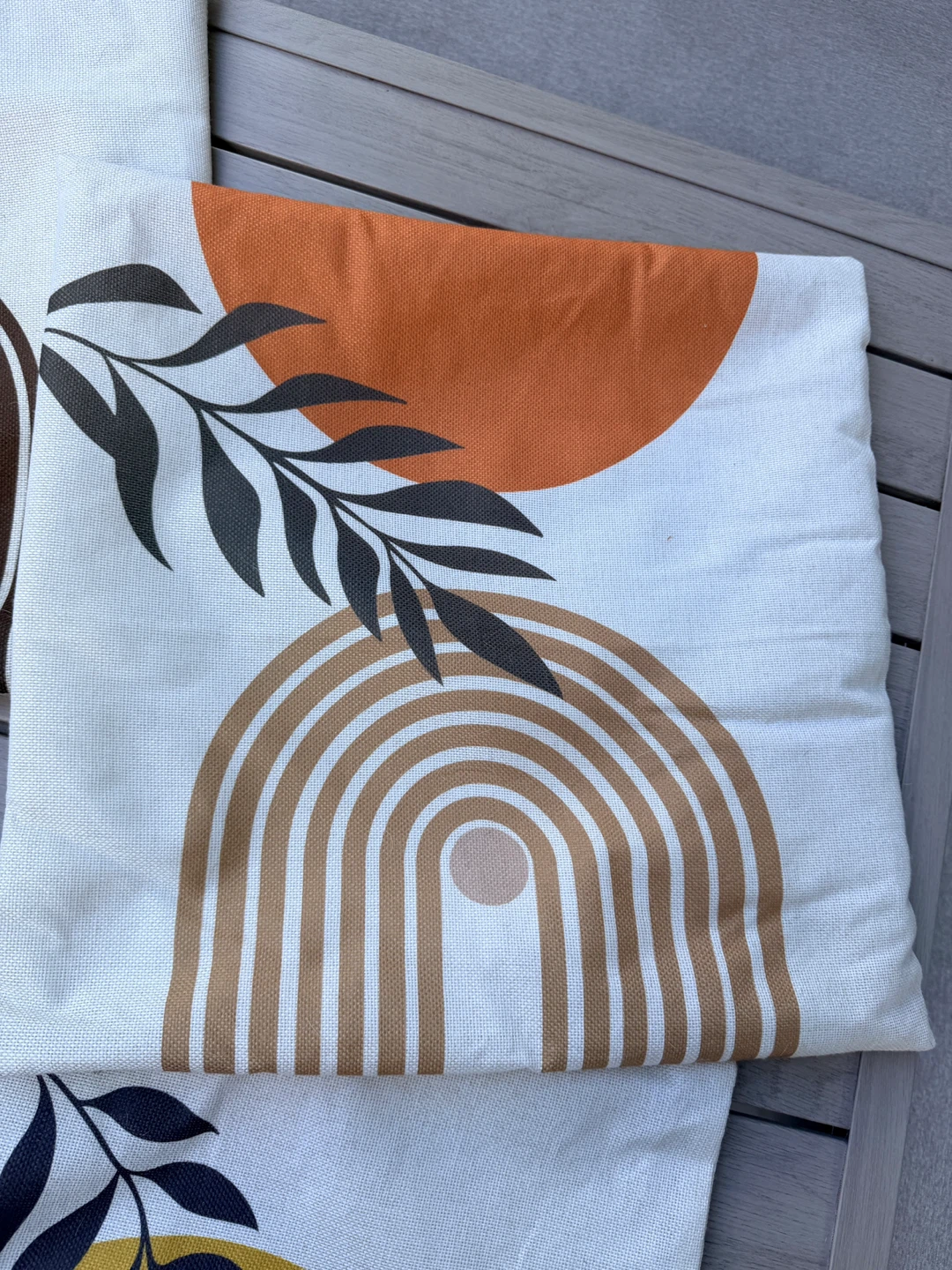 4 housses de coussins décoratifs extérieurs  (18x18 pouces) - photo 5