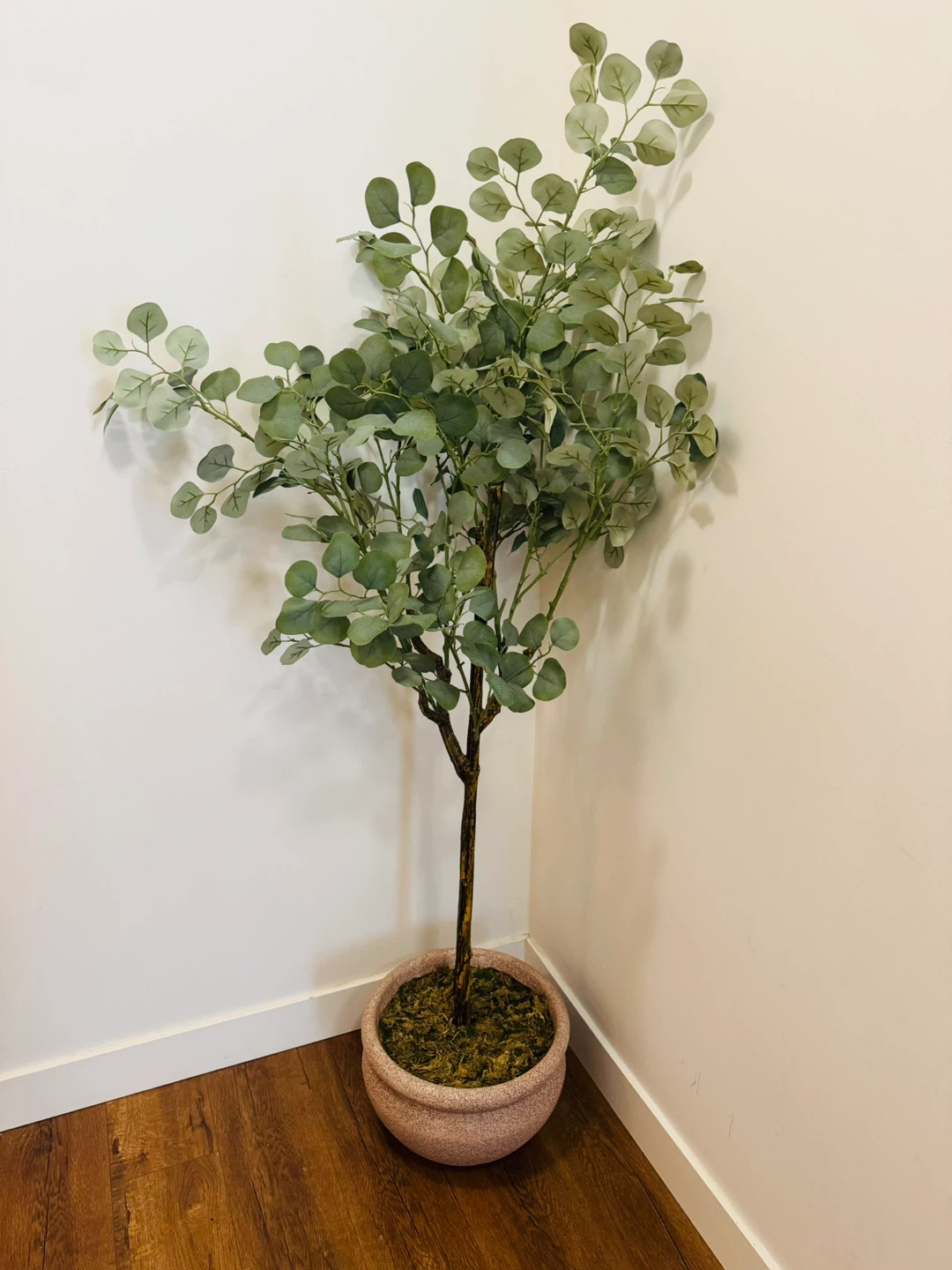 Artificial Eucalyptus Tree in Pot