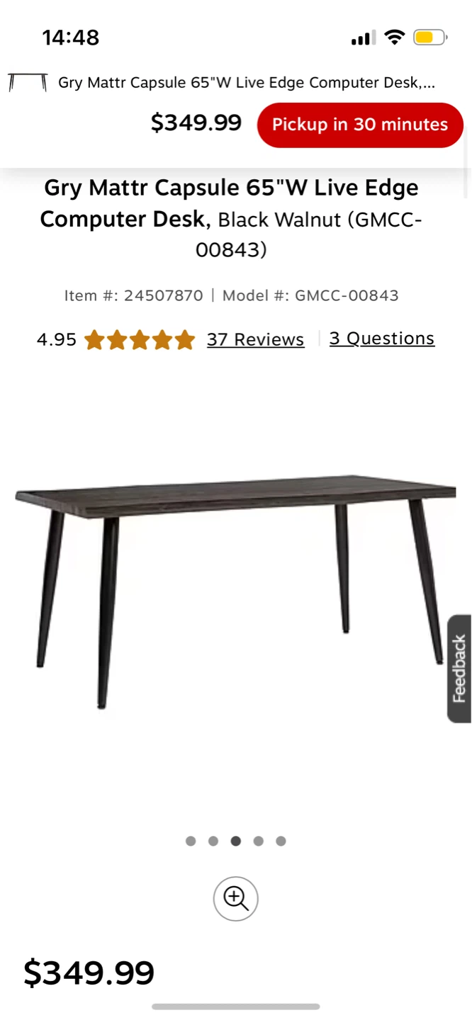 Sturdy Large Table - Easy to Assemble - photo 4