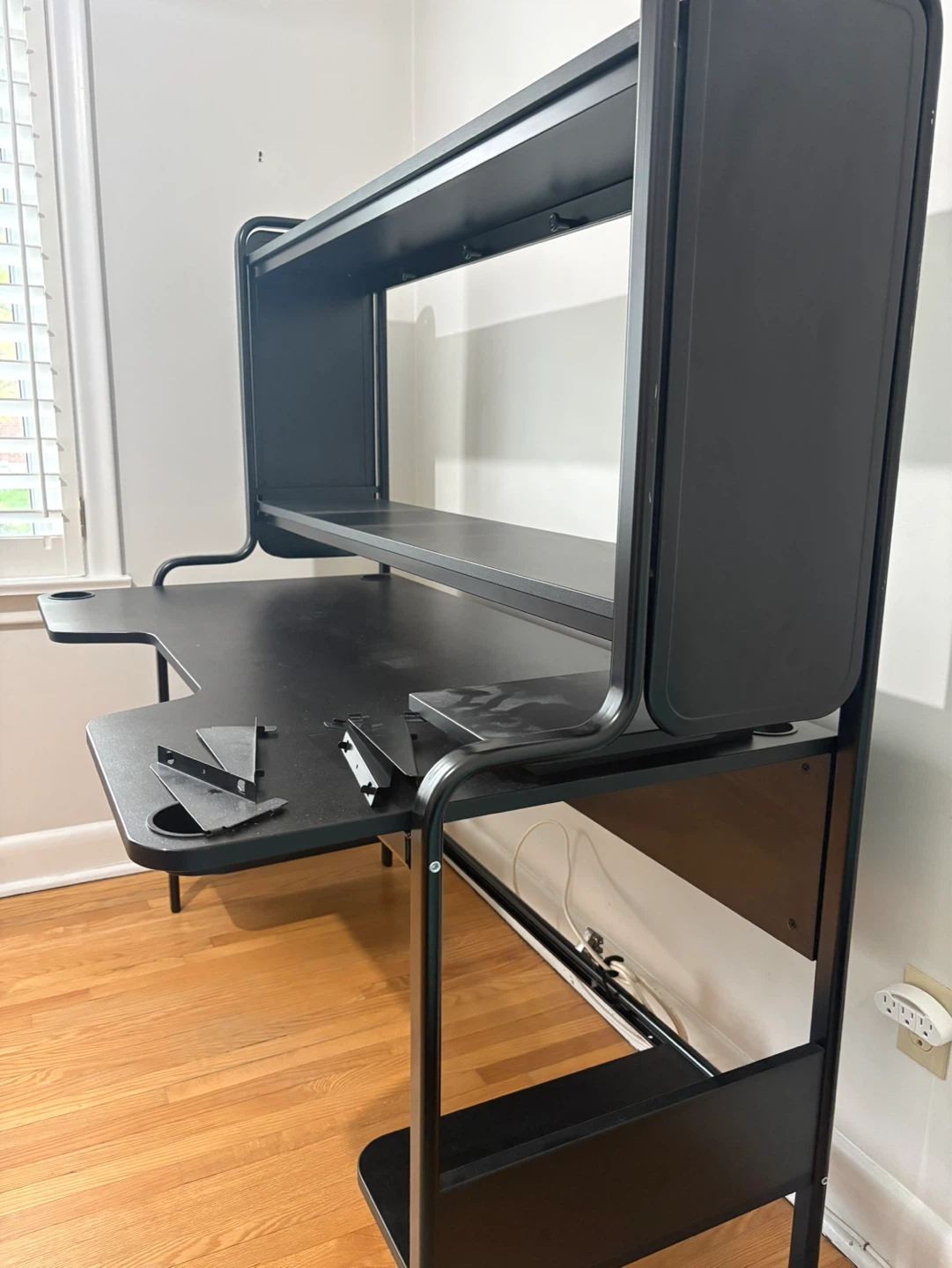 Ikea FREDDE Gaming Desk - Black - photo 3