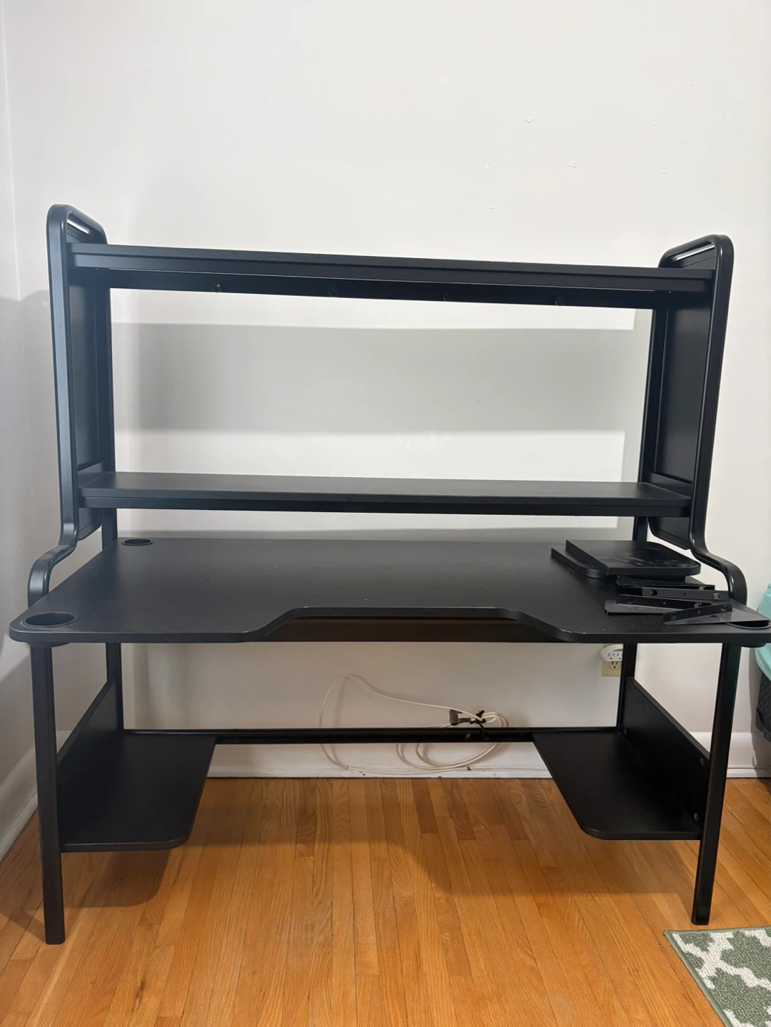 Ikea FREDDE Gaming Desk - Black