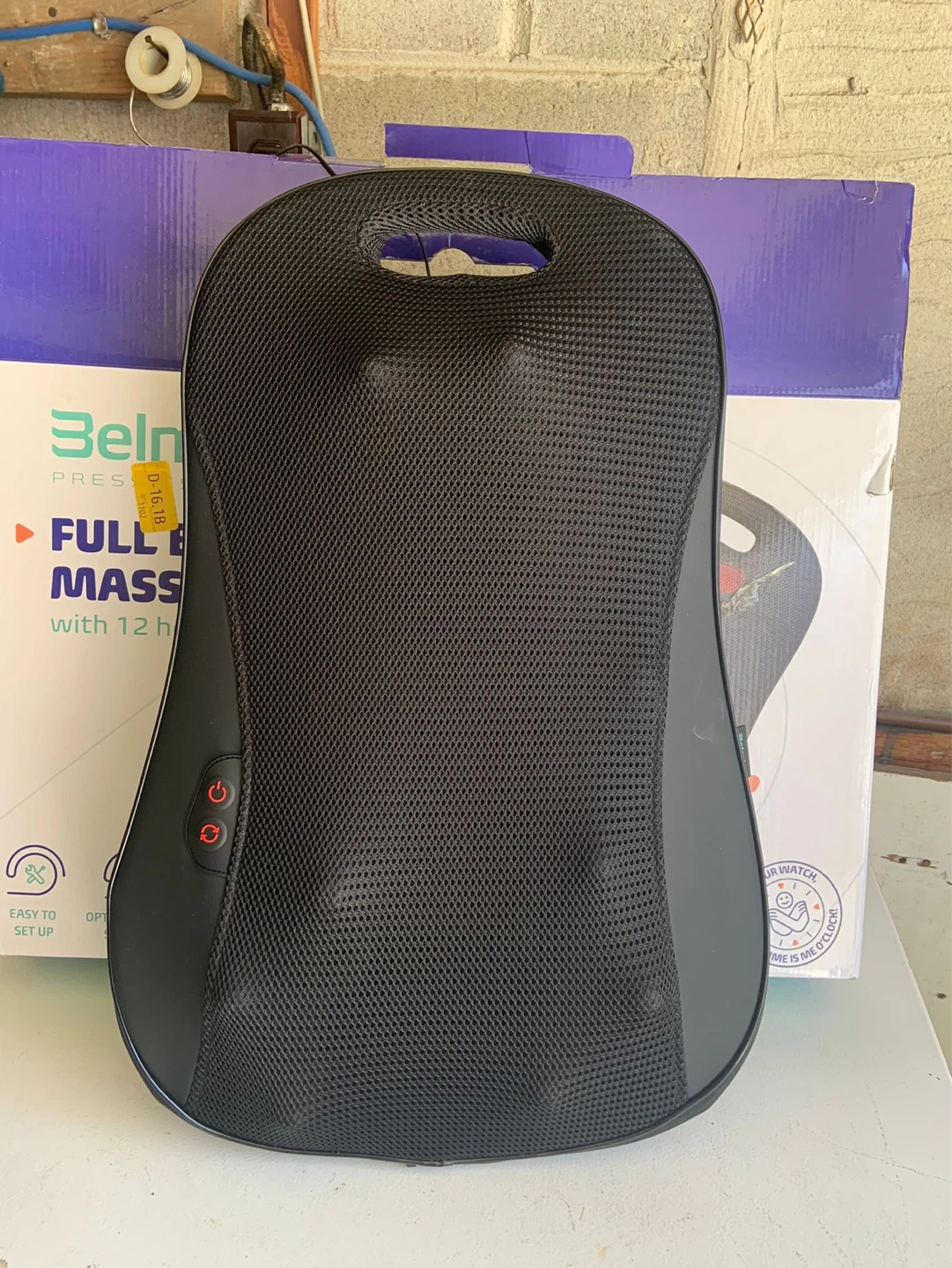 Belmint Full Back Massager with 12 Heat Settings - photo 2