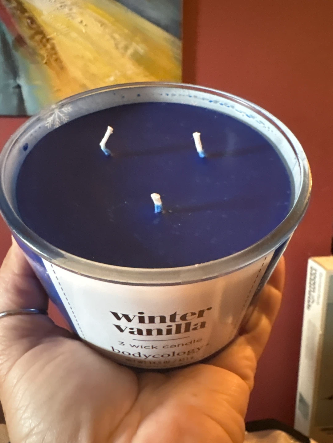 New Bodycology Winter Vanilla 3 Wick Candle - photo 4