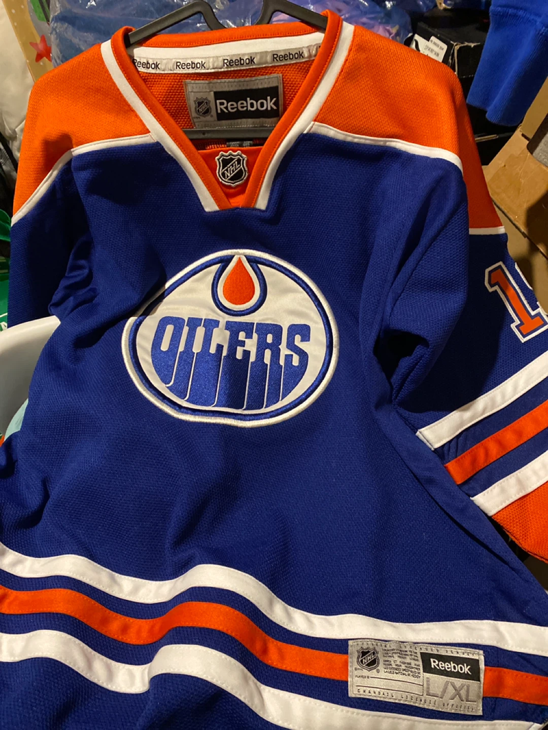 Reebok Edmonton Oilers Schultz #19 Hockey Jersey - photo 2
