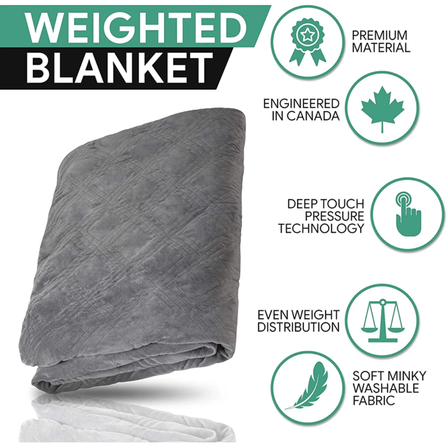 Hush Classic Weighted Blanket 20 lb. Twin - photo 4