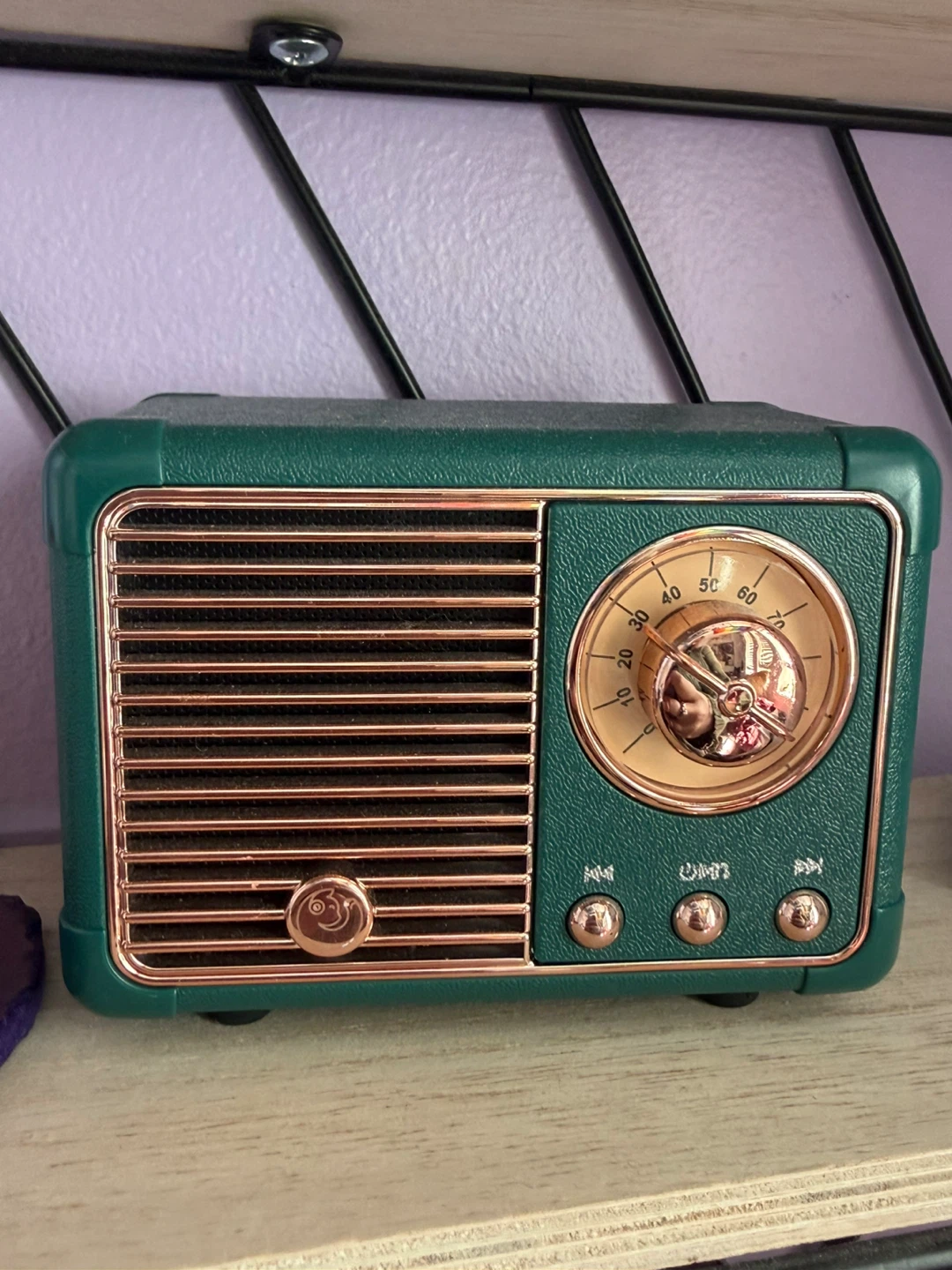 Retro Style Bluetooth Speaker - Green