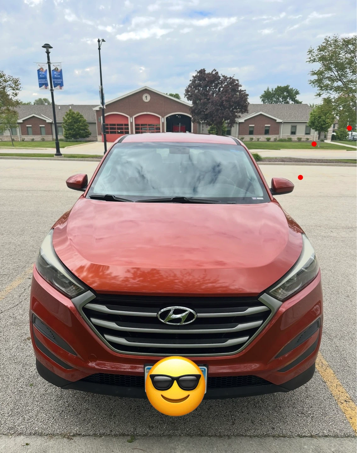 2017 Hyundai Tucson SUV - Orange - photo 4