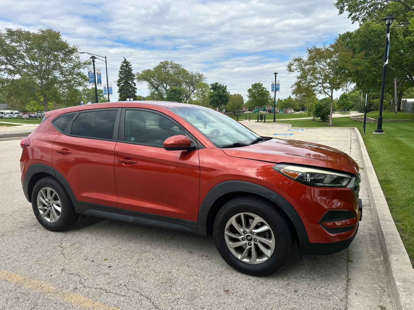 2017 Hyundai Tucson SUV - Orange - photo 3