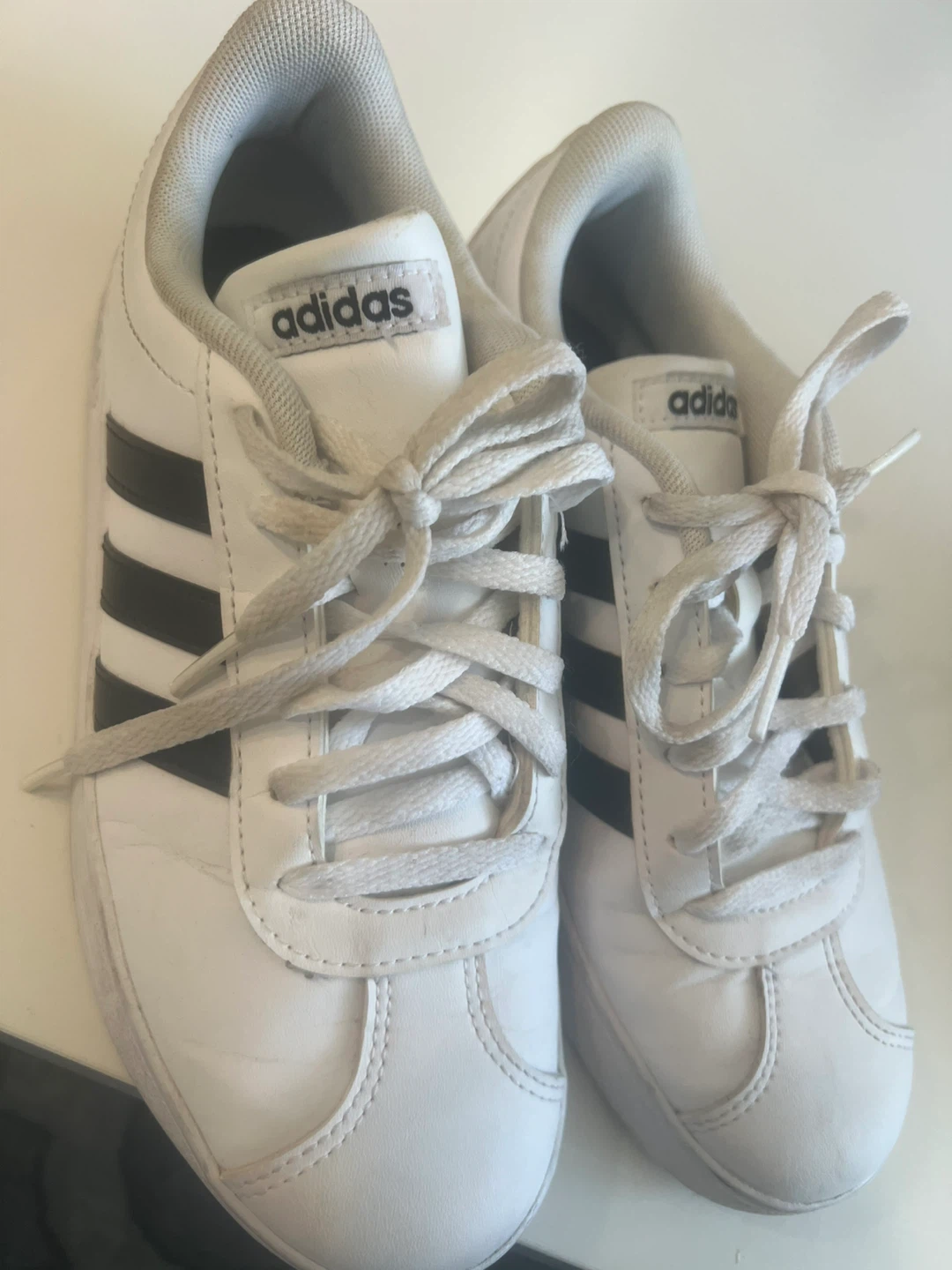 Adidas Sneakers - White/Black, US Size 4.5 - photo 2