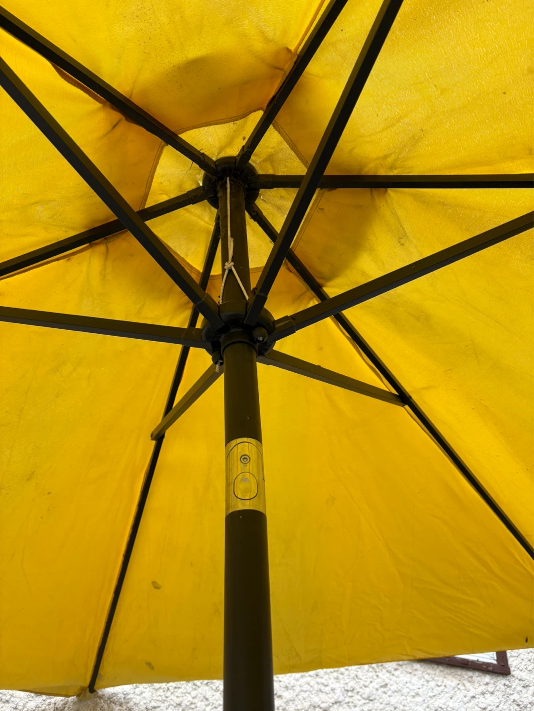 Outdoor umbrella with stand - photo 2