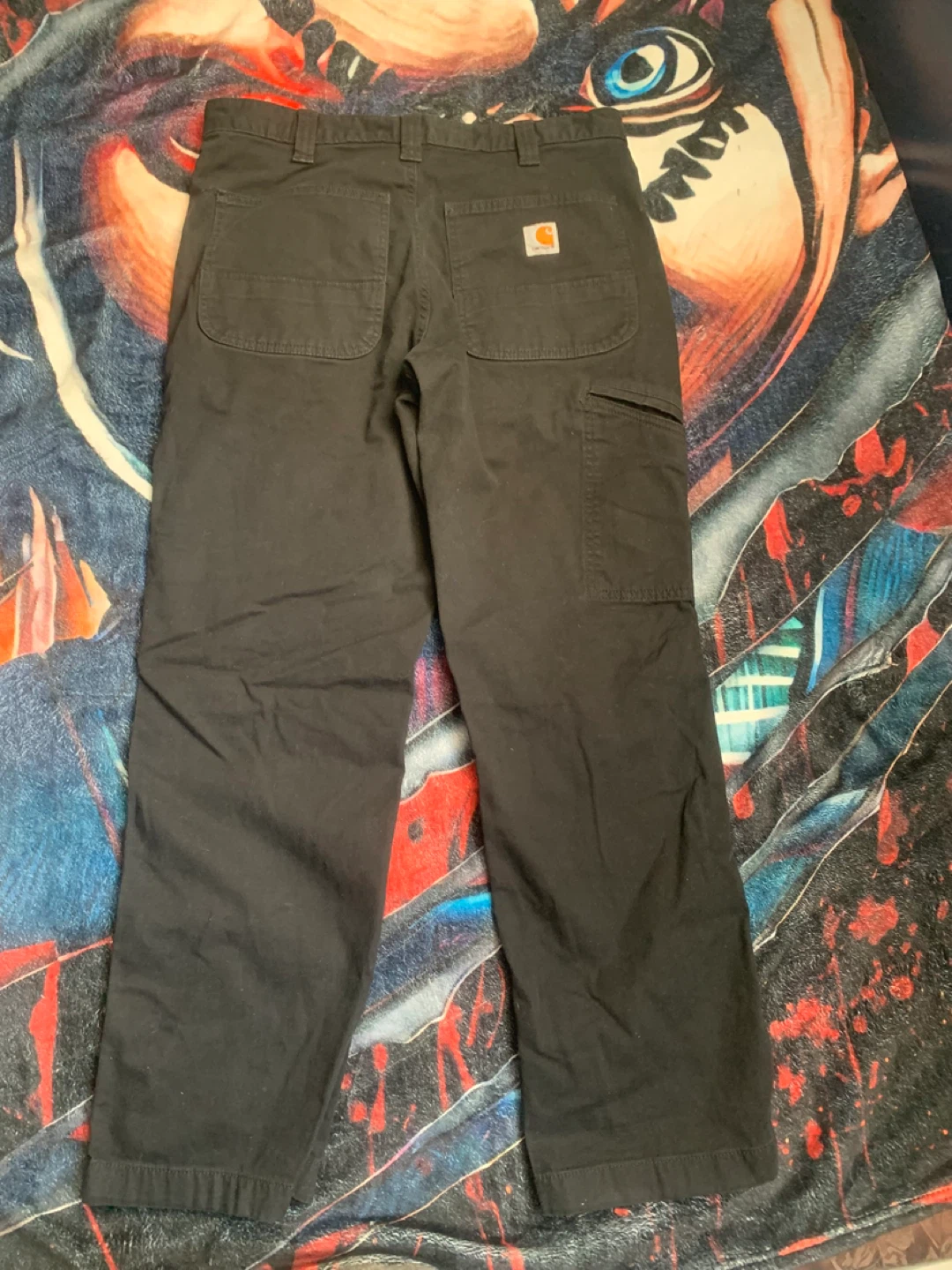 Carhartt Relaxed Fit Work Pants 32x30 Black - photo 2