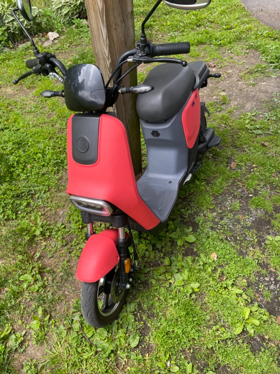 Red & Gray Electric Scooter - photo 2