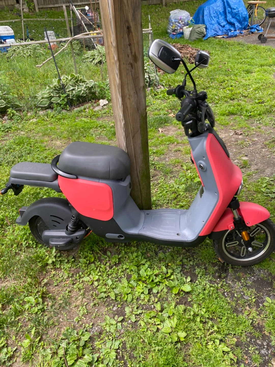 Red & Gray Electric Scooter - photo 4