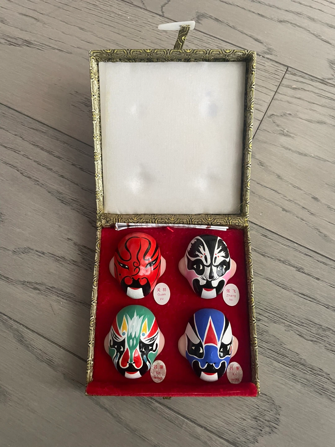 Set of 4 Chinese Opera Masks - photo 2