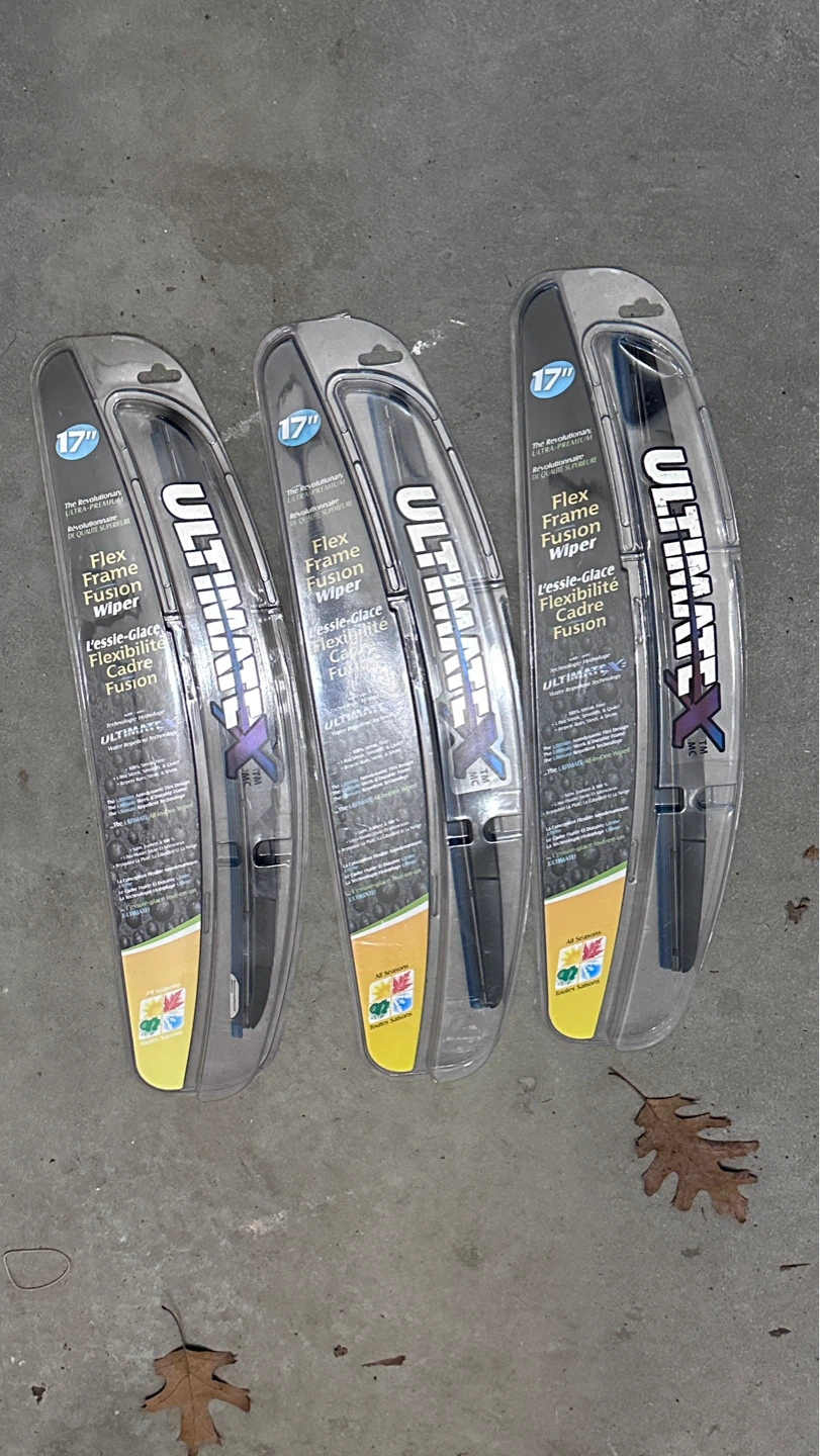 ULTIMATEX 17" Flex Frame Fusion Wiper Blades - Set of 3 - photo 2