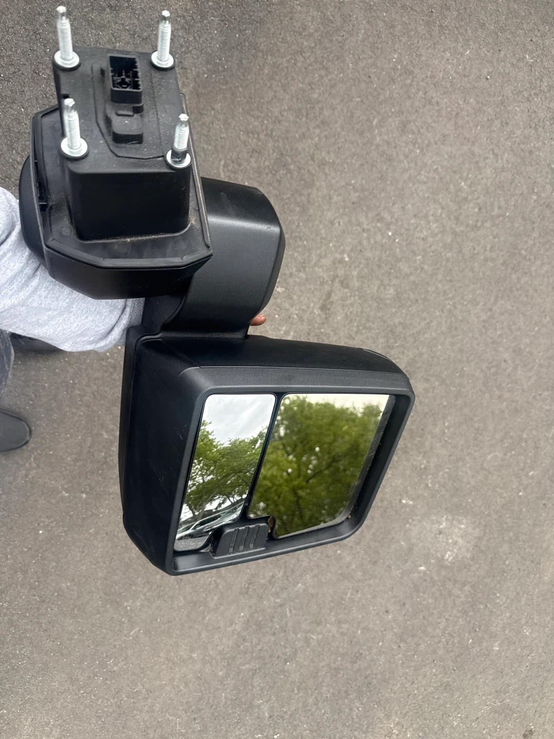 Black Towing Side Mirror