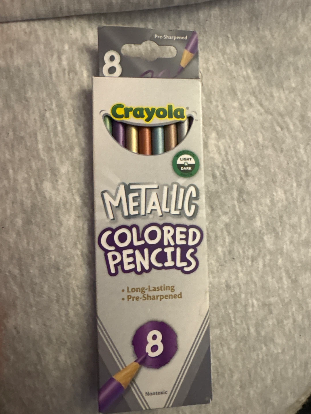 Crayola Metallic Colored Pencils - 8 Count