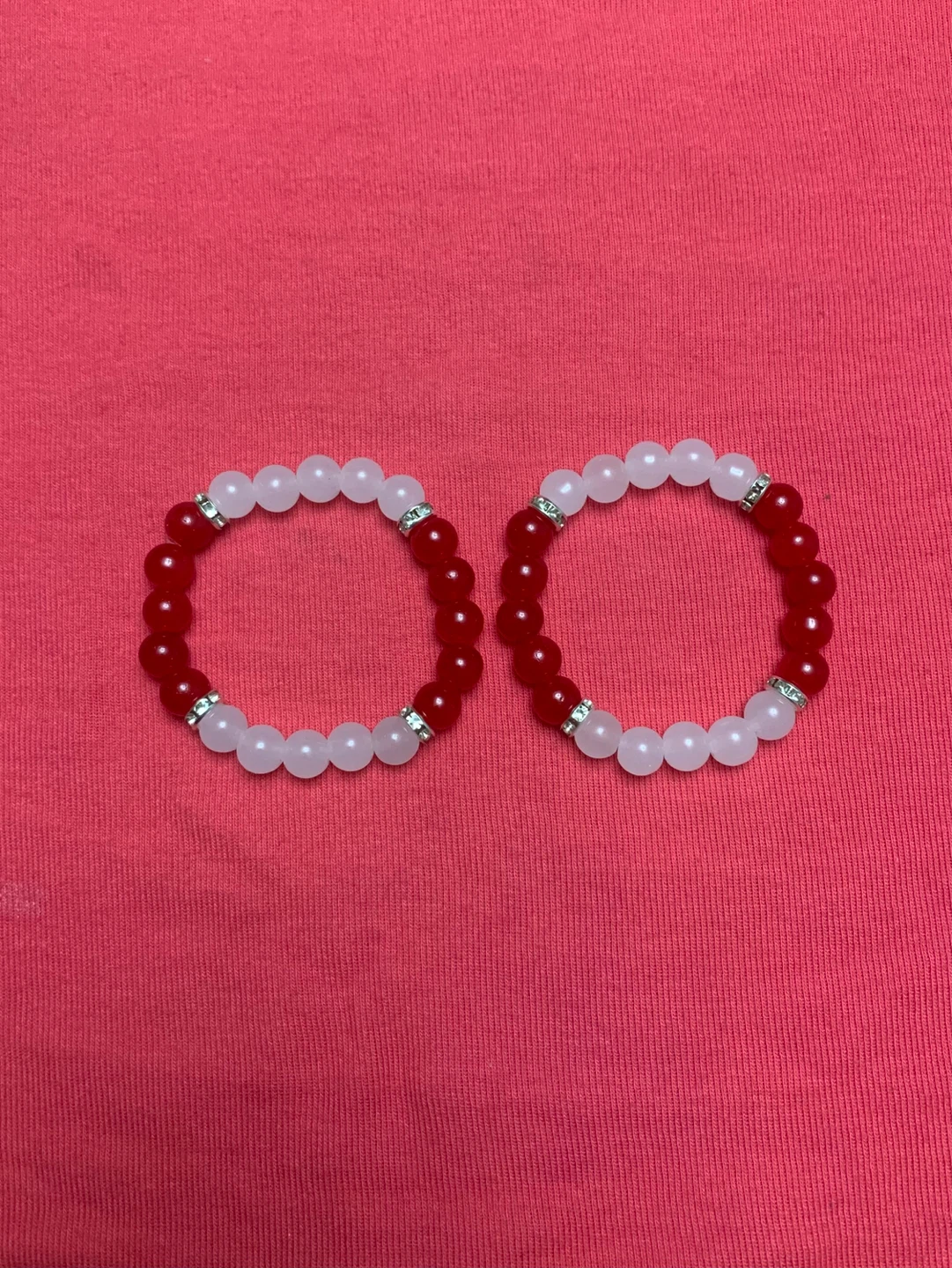 Red & White Bracelets - photo 2