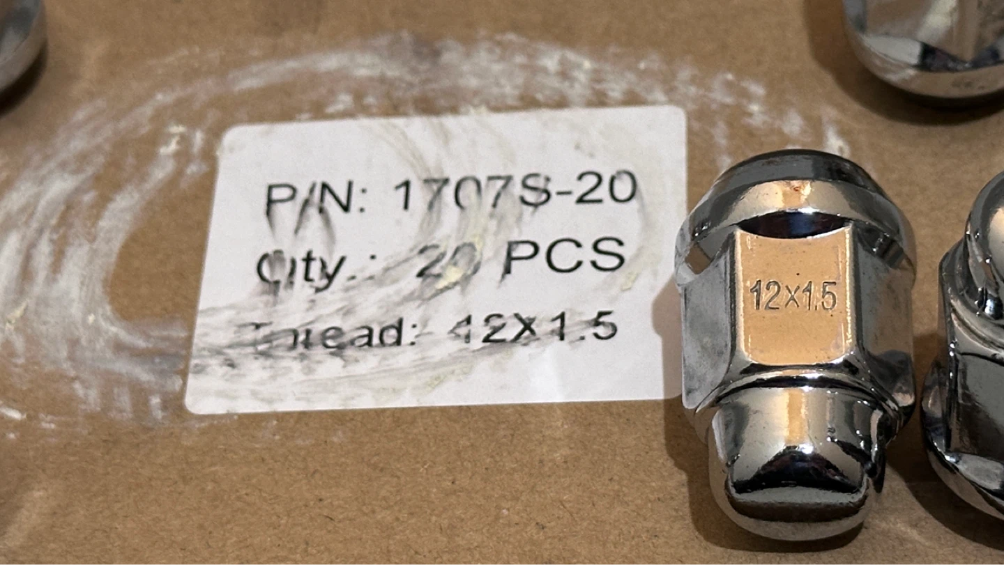 20x Wheel Lug Nuts 12x1.5 Thread - photo 3