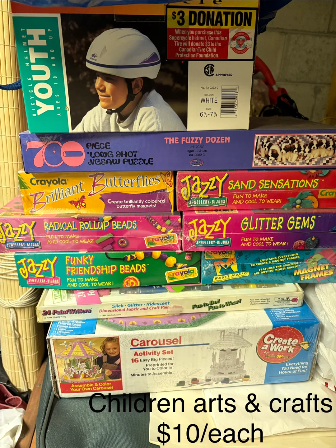 Children's Arts & Crafts Kits - $10 each