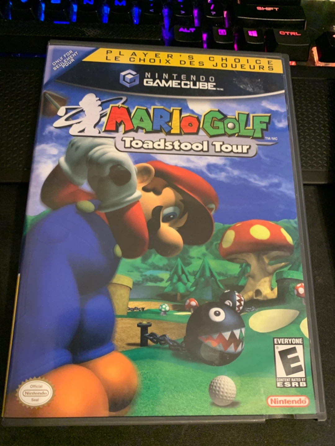 Nintendo GameCube Mario Golf Toadstool Tour