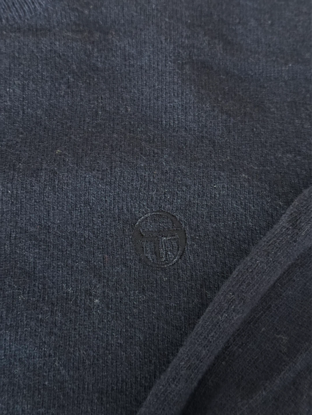 Sergio Tacchini Navy Wool Sweater - photo 2