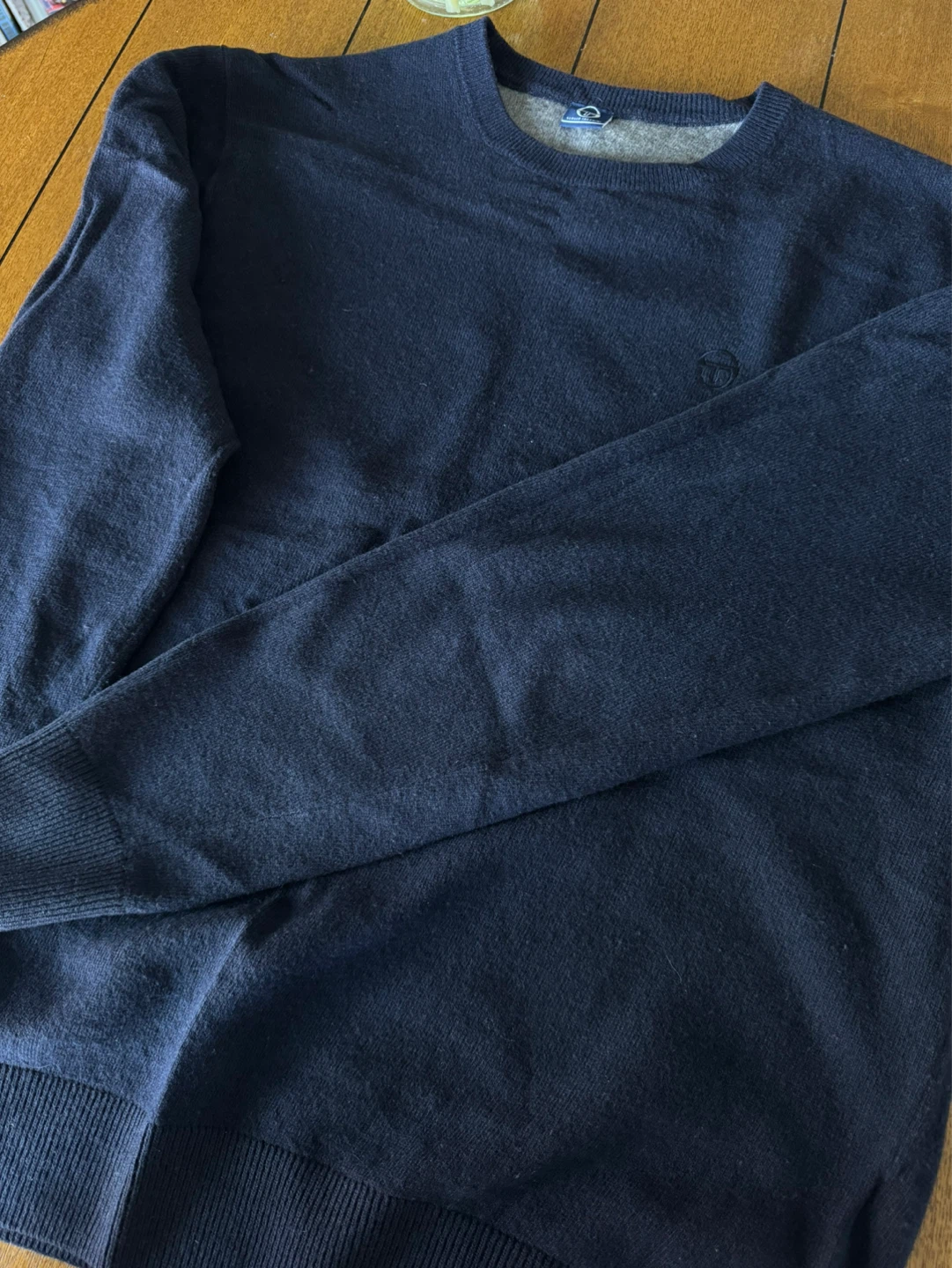 Sergio Tacchini Navy Wool Sweater - photo 3