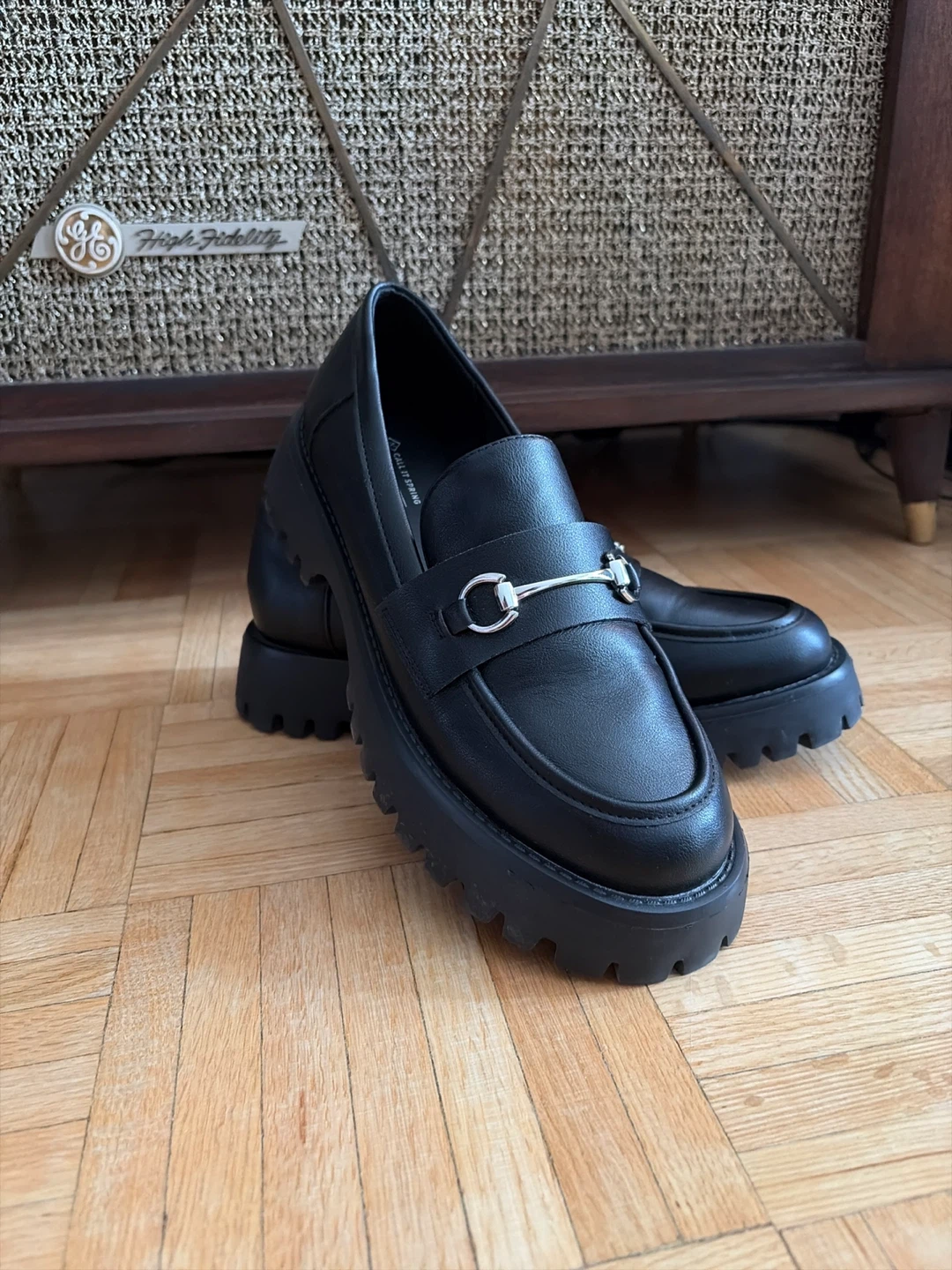Call It Spring Black Loafers - Size 10