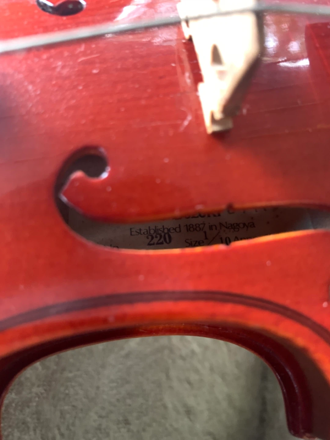 Suzuki Violin 1/10 - photo 5